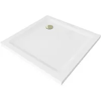Mexen Flat Quadratische Duschwanne slim 90 x 90 cm,