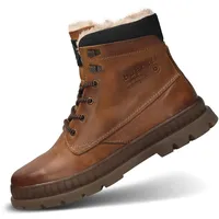 Bugatti Herren-331-AC750-1200-6300-Stiefel Warmfutter,cognac,41
