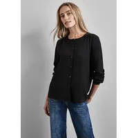 STREET ONE Strukturbluse mit Stickerei - 36