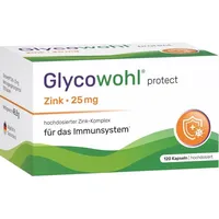 Heilpflanzenwohl GLYCOWOHL Zink-Komplex 25 mg hochdosierte Kapseln 120 st