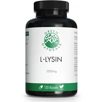 Heilpflanzenwohl GREEN NATURALS L-Lysin 1200 mg hochdosiert vegan