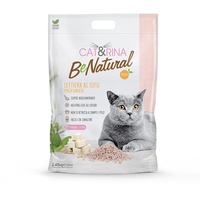 CAT&RINA BeNatural Tofu Katzenstreu, pflanzlich und stark klumpend. Biologisch