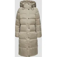 S.Oliver - Puffermantel in Satin-Optik, Damen, Beige, 48