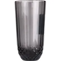 Excellent Houseware - Trinkglas Aus Grauem Glas, 345 Ml