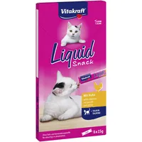 Vitakraft Liquid Snack Huhn mit Taurin 6 x 15