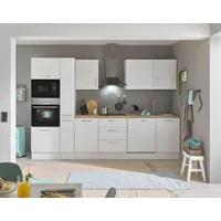 BASIC by Balculina Küchenzeile Turin 310 cm weiß