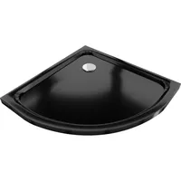 Mexen Flat Duschwanne slim 90 x 90 cm, Schwarz,
