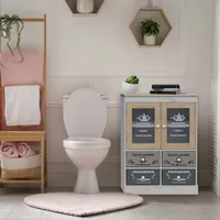 Mobili Rebecca Buffetschrank Rebecca Mobili Shabby 81 x 58