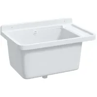 VidaXL Ausgussbecken Wandmontage 60 x 40 x 28 cm