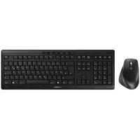 Cherry Desktop COMFORT Wireless (DE) black (DE, Kabellos), Tastatur,
