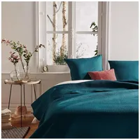 Atmosphera Créateur d'intérieur Tagesdecke in meerblau | Gr.: onesize