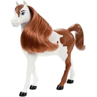 Mattel GXD96 GXF01 Spirit Pferd American Workhorse (weiß/braun)