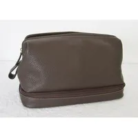 Bellissima Leder-Kult.-Tasche Dollaro chocolatta