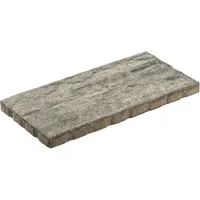 Diephaus Terrassenplatte Lynn Weiß-Schwarz 48 x 24 x 3