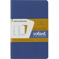 Moleskine Volant Notizhefte (blanko, Soft Cover, Pocket/A6) 2er-Set Vergissmeinnicht