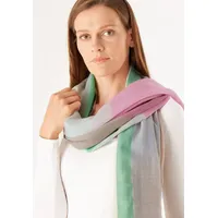 Codello Schal im Colour Blocking Design beige Damen