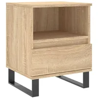 VidaXL Nachttisch Sonoma-Eiche 40x35x50 cm Holzwerkstoff