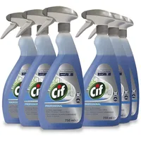 Cif PROFESSIONAL Cif Pro Formula Glasreiniger, 750ml (6er Pack)