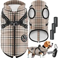 Lovpet LOVPET® Hundejacke Hundemantel mit Geschirr, inkl. 45 Stück