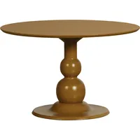 Woood Blanco Ø 120 cm gelb