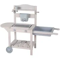 Roba Mobile Matschküche BBQ aus Holz