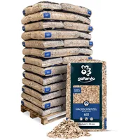 Galamio Holzhackschnitzel Fallschutz 60l x 39 Sack 2340l -