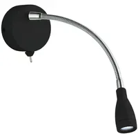 Searchlight Wandlampe (H 24 cm) schwarz