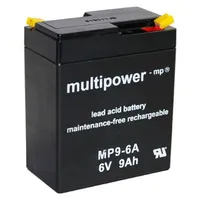 Multipower Blei-Akku MP9-6A Pb 6V / 9Ah