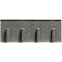 NOCH 34857 N Stützmauer, Extra Lang 39,6 x 7,4