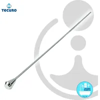 Tecuro Zugstange für Ablaufgarnitur, 37 cm x Ø 4