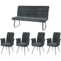 MCW Esszimmer-Set Blau 5er-Set
