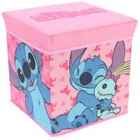 Lilo & Stitch Pinke Aufbewahrungsbox Stuhl 30x30 cm für
