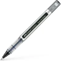 Faber-Castell Free Ink Tintenroller grau 0,4 mm, Schreibfarbe: schwarz,