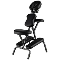 Costway Massagesessel, klappbar, höhenverstellbar, tragbar,Tattoostuhl 150kg schwarz