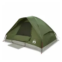 VidaXL Kuppel-Campingzelt 4 Personen Olivgrün Wasserdicht
