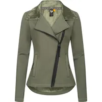Ragwear Damen Sweatjacke Trainingsjacke innen kuschelig weich angeraut Saskie
