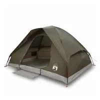 VidaXL Kuppel-Campingzelt 2 Personen Braun