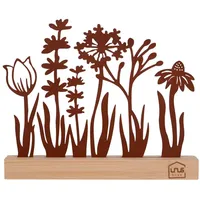 UNUS Aufsteller Blumenwiese in Rost | Gr.: onesize