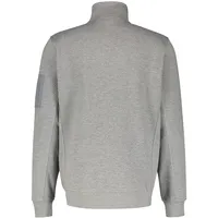Lerros Sweatjacke in Struktur-Mix-Qualität - Platinum Grey Melange S