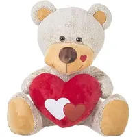 BigBuy Creaciones Llopis Teddybär Mit Herz 110 Cm One