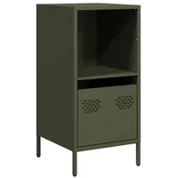 VidaXL Sideboard Olivgrün 35x39x73,5 cm Kaltgewalzter Stahl
