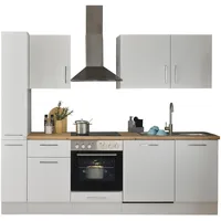 BASIC by Balculina Küchenzeile »Turin«, Breite 250 cm, wahlweise