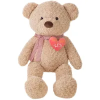 BigBuy Plüschbär Old Herz, 55 cm,