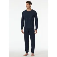 SCHIESSER Schlafanzug »"Comfort Essentials"«, (2 tlg.), mit gestreiftem Oberteil