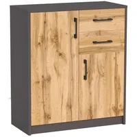 Home collective Kommode mit 2 Schubladen und 2 Türen