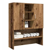 VidaXL Waschmaschinenschrank Altholz-Optik 70,5x25,5x90 cm