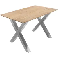 Sam möbel gmbh Esstisch 120x80cm Akazie massiv eichenfarben schweizer