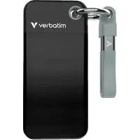 Verbatim Pocket SSD 2 TB USB 3.2 Gen2 Schwarz/Grau