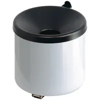 Proregal Runder feuerlöschender Wandaschenbecher | 2 Liter, HxØ 16x16cm