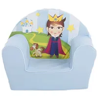 BigBuy Kindersessel Blau Prinz 44 x 34 x 53